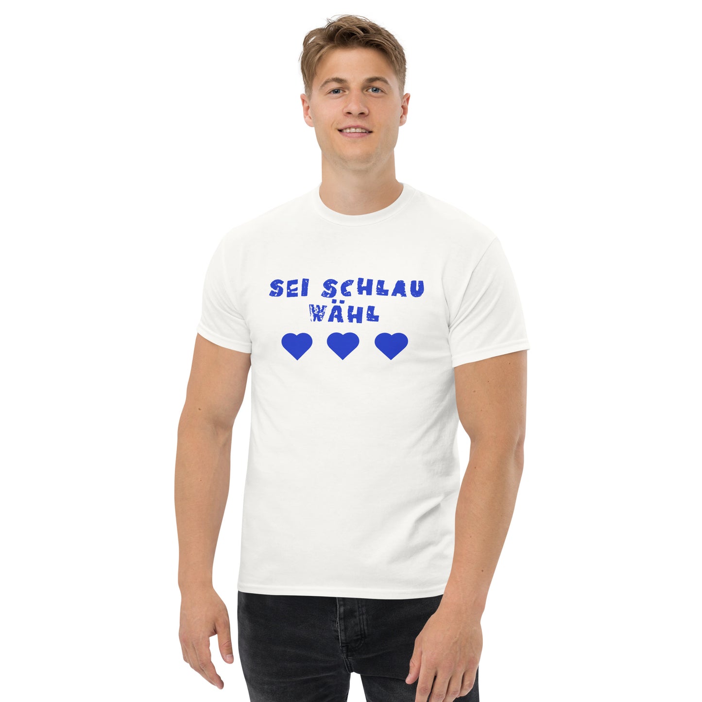 Sei schlau - Klassisches Unisex T-Shirt